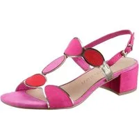 MARCO TOZZI Sandalette, Blockabsatz, Sommerschuh, Riemchensandale mit verstellbarer Schnalle