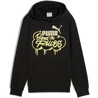 PUMA Kapuzensweatshirt MID90S HOODIE TR B mit Kapuze, mit Kängurutasche, mit Print-Applikation, Regular Fit
