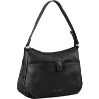 Benthill Handtasche Damen Echt Leder Damentasche Schultertasche Vintage Umhängetasche, Reißverschlussfach