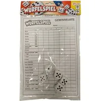 Toi-Toys Spiel XXL Würfelspiel (deutsch) - Punkteblock inkl 5 Würfel