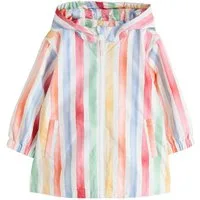 Next Regenjacke Spritzwasserabweisende Regenjacke mit Print (1-St)