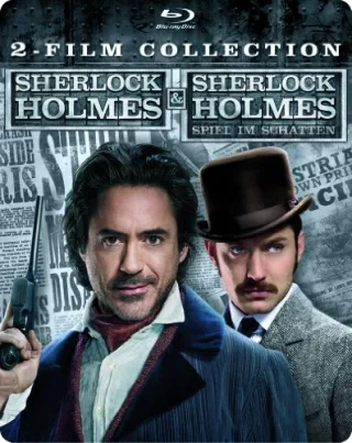 Sherlock Holmes & Sherlock Holmes: Spiel im Schatten Steelbook [Blu-ray]