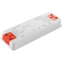 Poppstar Slim LED Trafo 12 V für 0,3 bis 30 Watt LEDs LED Trafo (Ultra flacher LED-Transformator 230V AC / 12V DC 2,5A)