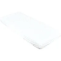 BabyLux Spannbettlaken BABYLUX Spannbettlaken 40x90x10 Bettlaken Spannbetttuch Laken Minky, Weiß 40x90 Minky