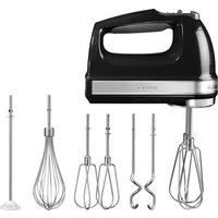 KitchenAid Handmixer KitchenAid Handmixer, 5KHM9212EOB onyx schwarz, 85 W, 9 Stufen