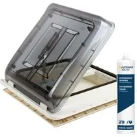 Fiamma Dachfenster Dachfenster Fiamma Vent 40x40 cm klar + Dichmittel