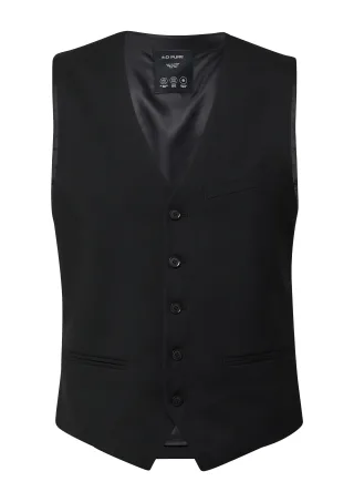 s.Oliver BLACK LABEL - Indoor-Weste schwarz - Gr. - 54