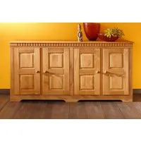 OTTO home Sideboard Lisa, Kommode aus massivem Kiefernholz, Breite 158,5 cm