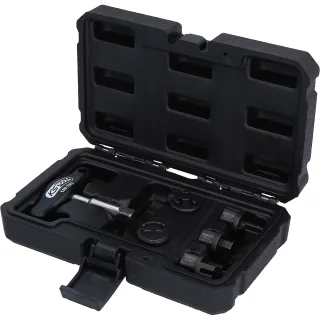 KS Tools 3/8" Öldienst-Spezialprofil-Satz für Kunststoff-Ölablassschrauben, 6-tlg - 150.1030