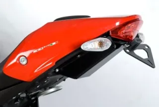 R&amp;G Kennzeichenhalter Heckumbau Ducati Monster 1100 Evo Bj. 2011-2014 eintragungsfrei