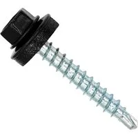 Twistec Blechschraube Color-Head Trapezblechschrauben mit EPDM-Unterlegscheibe 100 Stück