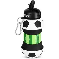 Nils Trinkflasche Faltflasche "Fußball" faltbare Trinkflasche für unterwegs 550ml