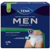 TENA Inkontinenz-Pants TENA MEN - Premium Fit Pants Maxi, L/XL Gr., 10-St.