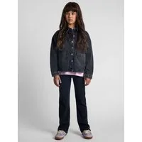 MINOTI Jeansjacke Jeansjacke mit Knöpfen und aufgesetzten Taschen, für Mädchen trendiger Schnitt