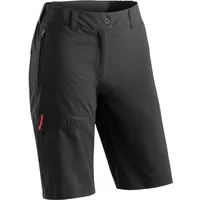 Maier Sports Outdoorhose Lulaka Bermuda Loop Damen Shorts, kurze Wanderhose, Outdoor-Hose, 3 Taschen, Regular Fit