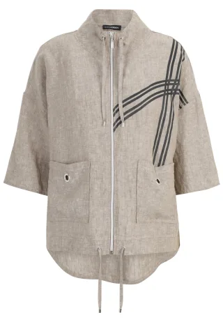 Doris Streich - Jacke sand - Gr. - 46
