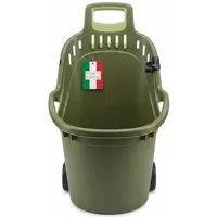 BigDean Transportkarren Gartentrolley Gartenwagen 50 Liter 60 kg Belastbar, (Packung, 1-St., Gartentrolley), 50L Volumen, 60kg Tragkraft, Wetterfest, UV-Beständig