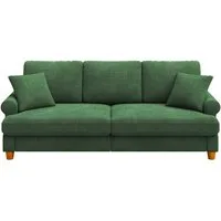 ToteBox Big-Sofa Dreisitzer Chenille Sofa 220cm Federkern + Massivholz+Atmungsaktiv