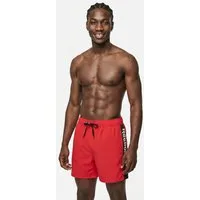 Reebok Badeshorts Clayton (1-St) mit Kordelzug und elastischem Bund, mit Logo, schnell trocknend, basic