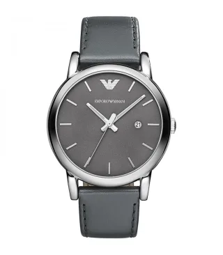 Emporio Armani AR1730 Classic Grau Edelstahl Herrenuhr
