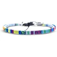 Made by Nami Freundschaftsarmband Boho Surfer Strand Festival Accessoires, Ethno Hippie Style 100% Wasserfest Verstellbar