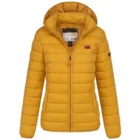 Geographical Norway Steppjacke Damen Herbst Jacke Steppjacke Outdoor leicht Kapuze Übergangsjacke