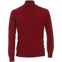 Redmond Rollkragenpullover REDMOND Casual Herren Pullover Langarm Rollkragen Comfort Rot