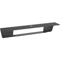 RICOO Soundbar-Halterung Soundbar Wandhalterung für alle Soundbards LH059-B, (1 Stk. Soundbar Wandhalterung schwaz, 1-tlg., 1x Universalhalterung unter dem TV oder über dem Fernseher, Soundbar Wandhalterung 10 kg Belastbarkeit, Wandabstand 153mm)