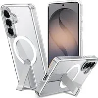 CoolGadget Handyhülle Kickstand Hybrid Hülle für Samsung Galaxy S26 6,3 Zoll, Schutzhülle Militärschutz Ständer kompatibel mit MagSafe Magnetring