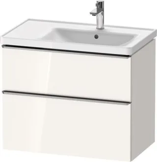 Duravit D-Neo Waschtischunterbau wandhängend Weiß Hochglanz 784x452x625 mm - DE4358070220000 DE4358070220000