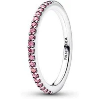 Pandora Fingerring Half Eternity Damenring, 925er Silber von PANDORA Timeless