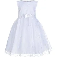 happy girls Taufkleid mit aufgesetzter Schleife vorne in der Taille