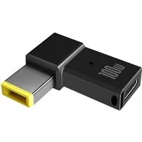 Bolwins K03 USB 3.1 Type-C zu DC mit PD Kabel Adapter für IBM Lenovo Thinkpad Notebook-Adapter DC-Stecker 11,0 x 4,0 mm zu USB 3.1 Type-C Buchse, 0 cm, Integrierter PD-Emulator, kompakte Bauform