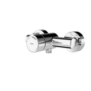 KWC Aquarotter Wandbatterie, F3, hydr., Mischer, Aufputz, für Handbrause, 2030036202 2030036202