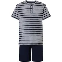 Pastunette Shorty Sportlicher Herren Pyjama kurz (2 tlg) modisch