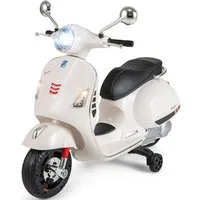 COSTWAY Elektro-Kindermotorrad, Belastbarkeit 30 kg, (1-tlg), 12V Motorrad mit LED-Scheinwerfer & Hupe, 2-3 km/h