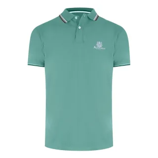 Aquascutum Active Cotton Polo Salvia