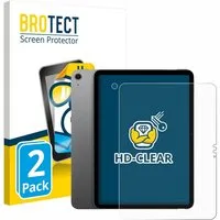 BROTECT Displayschutzfolie Schutzfolie für Apple iPad Air 11" M4 2026 (Display+Kamera), 2 Stück, Displayschutz Schutz Folie Klar Transparent