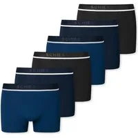 Schiesser Boxershorts Organic Cotton mit Webgummibund, im 6er Pack