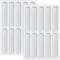 FELIXLEO Reparatur-Set Möbel Stoßstangen Silikon Transparent Selbstklebend, 20-St.