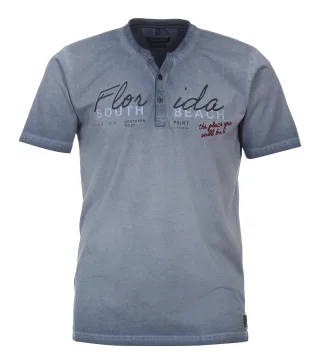 CASAMODA - T-Shirt aqua bis petrol - Gr. - 5XL