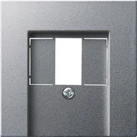 Zentralplatte Telekommunikations-Anschluss-Einheit Abdeckung aluminium, Retail