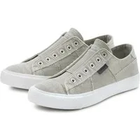 Elbsand Halbschuh, Slipper, Freizeitschuh, Stoffschuhe, Textilschuhe Sneaker Slip-On-Sneaker aus Textil zum Reinschlüpfen mit elastischem Einsatz