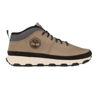 Timberland - "Winsor Trail" Sneaker für Herren, Leder, GreenStride (Braungrau)