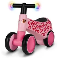 lionelo Laufrad SAMMY Raddurchmesser: 15 cm Spurbreite vorne: 18,5 cm Radstand hinten: 15 cm Zoll, leuchtende Lenkergriffe, ergonomisches Design, zum Erlernen des Fahren