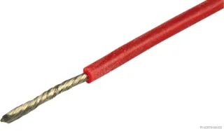 HERTH&BUSS Elektroleitung, Silikon 0,75 mm², rot, 5 m rot - 51275506005