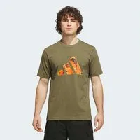 adidas Sportswear T-Shirt CAMO-GRAFIK mit Rundhalsausschnitt, sportlicher Stil, für Erwachsene
