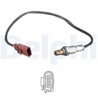 Delphi Lambdasonde vor Katalysator Audi Seat Skoda VW ES21089-12B1