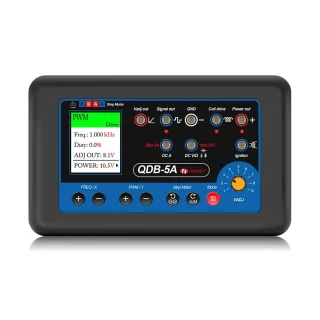 QDB-5A Automotive Diagnostic Tool Oscilloscope Multimeter PWM Generator Stepper Motor Tester Adjustable Signal Output Wi