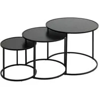 Atmosphera Créateur d'intérieur Beistelltisch Beistelltische NOAN, 3er-Set (funktional)